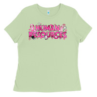 Matcha Breast Cancer Human Resources Ladies Tee - texasbilliewilder