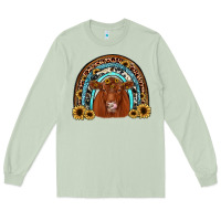 Matcha red angus rainbow Long Sleeve Tee - JahusDesignShop