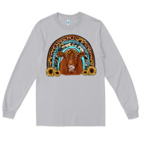 Moon Dust red angus rainbow Long Sleeve Tee - JahusDesignShop
