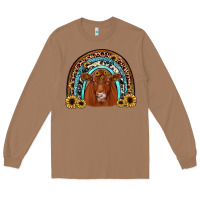 Toasted Coconut red angus rainbow Long Sleeve Tee - JahusDesignShop