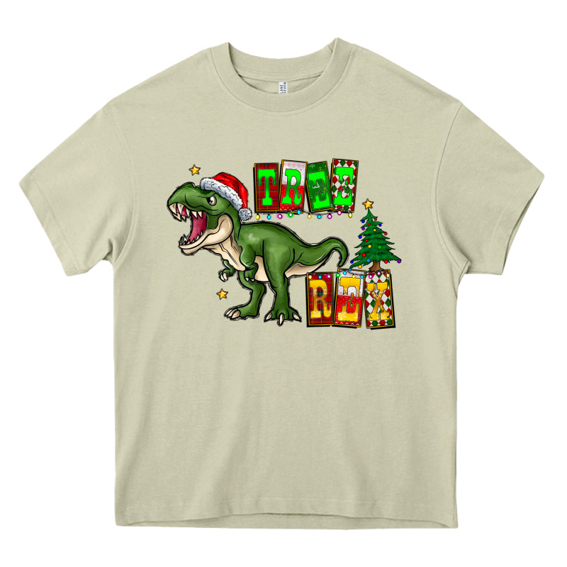 Tree Rex Heavy Core Tee by CowhideDigitalArt | Teevron