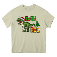 Mossy tree rex Heavy Core Tee - CowhideDigitalArt