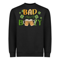 Black bad and boozy Heavyweight Sweatshirt - MaliasSmallBusiness