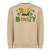 Mushroom bad and boozy Heavyweight Sweatshirt - MaliasSmallBusiness