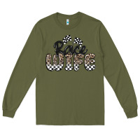 Army Green race wife Long Sleeve Tee - MaliasSmallBusiness