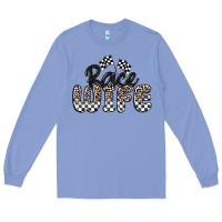 Colony Blue race wife Long Sleeve Tee - MaliasSmallBusiness