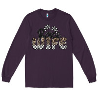 Plum race wife Long Sleeve Tee - MaliasSmallBusiness