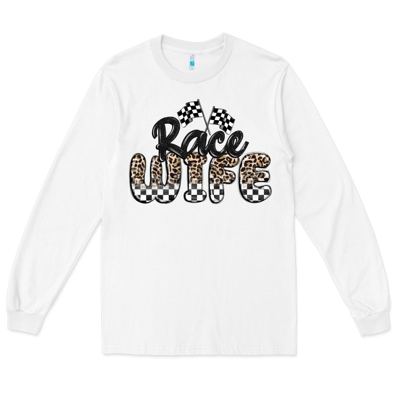 Race Wife Long Sleeve Tee by MaliasSmallBusiness | Teevron