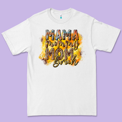 Mama Mommy Mom Bruh Premium Tee Designed By Racoondesign