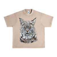 French Oak Bobcat Head Urban Heavy Tee - LillyAllenDesigns