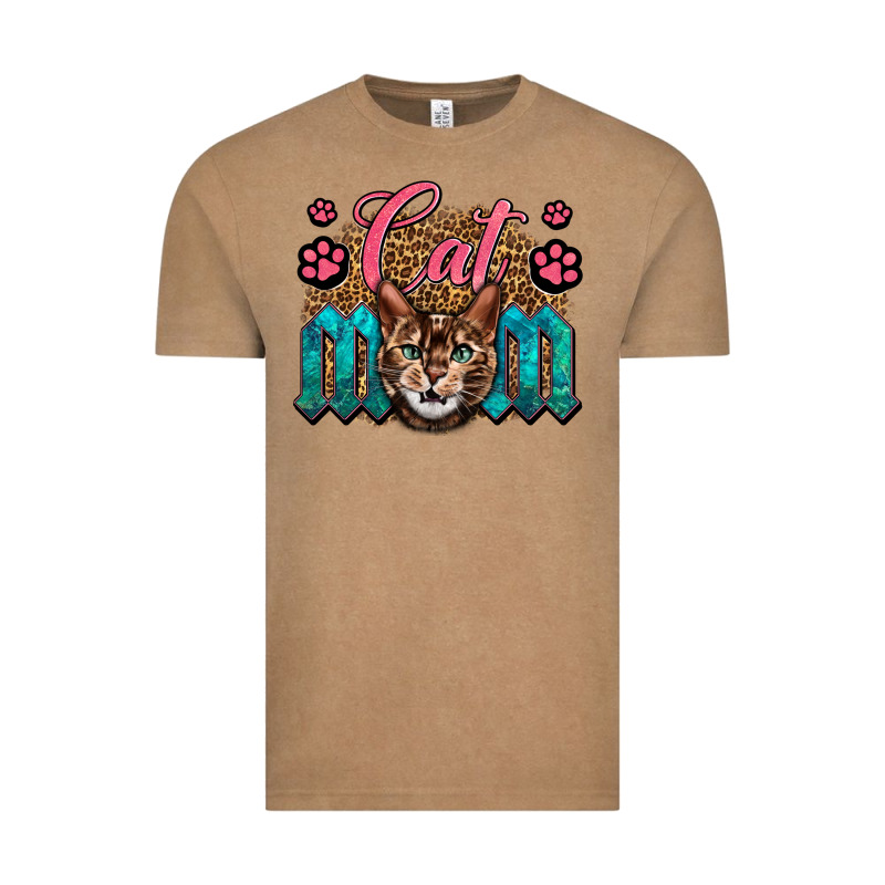 Western Cat Mom Vintage Tee by LillyAllenDesigns | Teevron