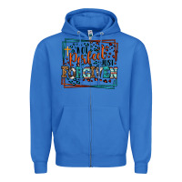True Royal Not perfect just forgiven Zipper Hoodie - LillyAllenDesigns