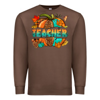 Chestnut Teacher pumpkin Premium Sweatshirt - NancyCooperArtShop