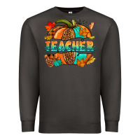 Smoke Teacher pumpkin Premium Sweatshirt - NancyCooperArtShop