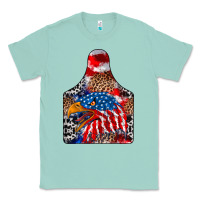 Seafoam America Classic Tee - CowhideDigitalArt