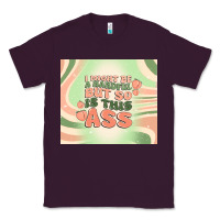Plum i might be a handful but so is this ass Classic Tee - MaliasSmallBusiness