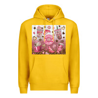Lemon cafecito y chisme with leopard tumbler tbs Premium Hoodie - TumblerDesignByShophia