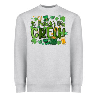 Heather Grey st.patrick's day crew Heavyweight Sweatshirt - MaliasSmallBusiness