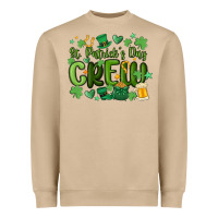 Mushroom st.patrick's day crew Heavyweight Sweatshirt - MaliasSmallBusiness