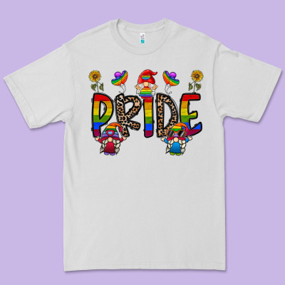 Pride Gnome Premium Tee Designed By Cowhidedigitalart