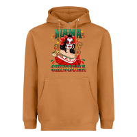 Meerkat Mama Chingona Skull Heavyweight Hoodie - texasbilliewilder