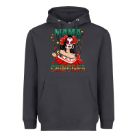 Smoke Mama Chingona Skull Heavyweight Hoodie - texasbilliewilder