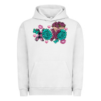 Pigment Lunar Rock Xoxo Valentine's Day turquoise gemstone Urban Hoodie - FaDigitalArtStudio