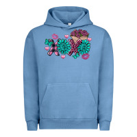 Xoxo Valentine's Day Turquoise Gemstone Urban Hoodie | Teevron