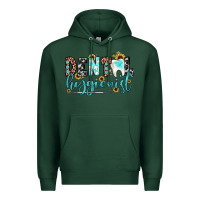 Sports Green dental hygienist Premium Hoodie - JahusDesignShop