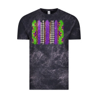 Cloud Black mardi gras brushstrokes Vintage Tee - Jasminsmagicworld