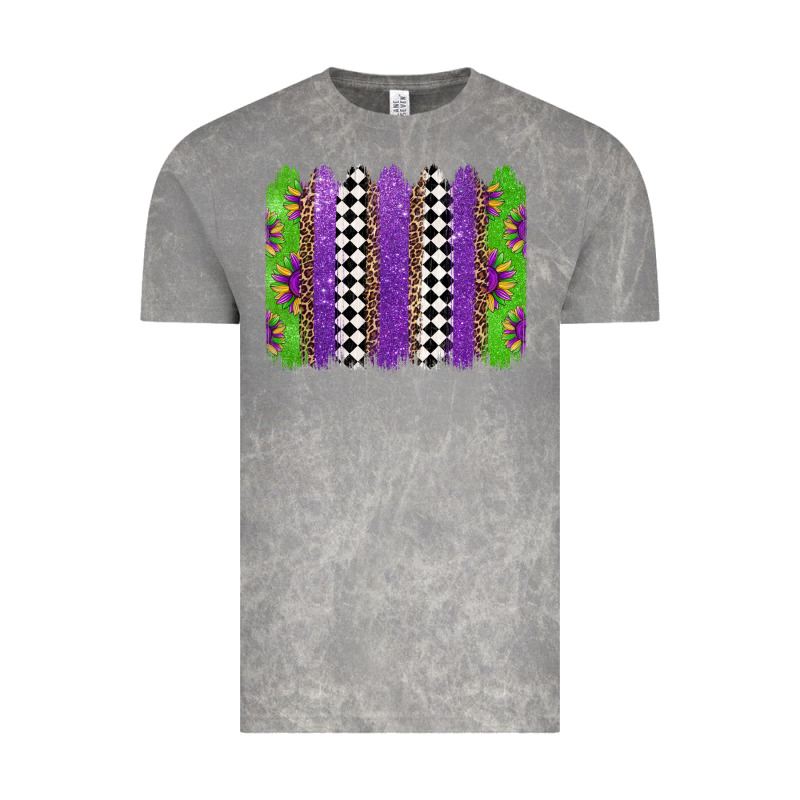 Mardi Gras Brushstrokes Vintage Tee by Jasminsmagicworld | Teevron