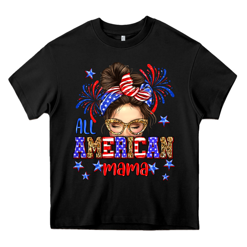 All American Mama Heavy Core Tee by Neo Western | Teevron