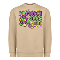 Mushroom mardi gras cutie Heavyweight Sweatshirt - MaliasSmallBusiness