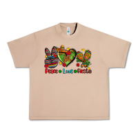 Burro peace love fiesta ado Urban Heavy Tee - AdoDesignShop