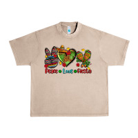 French Oak peace love fiesta ado Urban Heavy Tee - AdoDesignShop