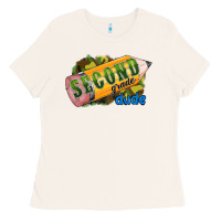 Bone second grade dude Ladies Tee - RanaPortraitStore