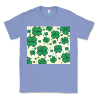 Colony Blue st patrick clover Classic Tee - MaliasSmallBusiness