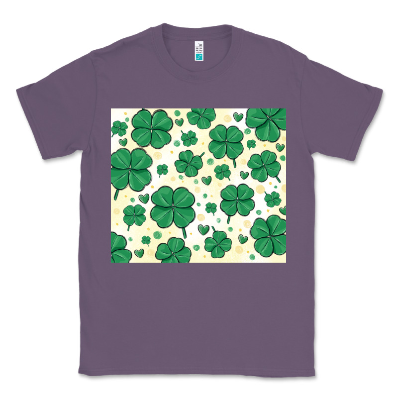 St Patrick Clover Classic Tee by MaliasSmallBusiness | Teevron