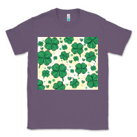 Lavender st patrick clover Classic Tee - MaliasSmallBusiness