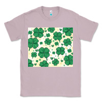 Lilac st patrick clover Classic Tee - MaliasSmallBusiness