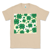 Mushroom st patrick clover Classic Tee - MaliasSmallBusiness