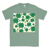 Sage st patrick clover Classic Tee - MaliasSmallBusiness