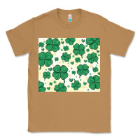 Toasted Coconut st patrick clover Classic Tee - MaliasSmallBusiness