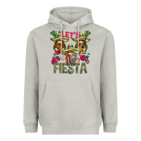 Moon Dust Let's Fiesta with gnomes Heavyweight Hoodie - NancyCooperArtShop