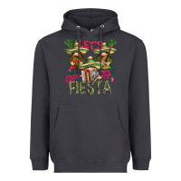 Smoke Let's Fiesta with gnomes Heavyweight Hoodie - NancyCooperArtShop