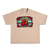 Burro lady of guadalupe serape and roses Urban Heavy Tee - Jasminsmagicworld