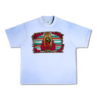 Grape Ice lady of guadalupe serape and roses Urban Heavy Tee - Jasminsmagicworld