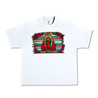 White lady of guadalupe serape and roses Urban Heavy Tee - Jasminsmagicworld