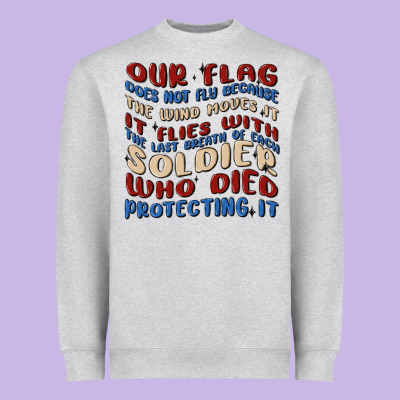 Our Flag Heavyweight Sweatshirt Designed By Maliassmallbusiness