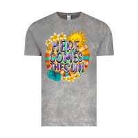 Cloud Rock Here comes the sun Vintage Tee - NancyCooperArtShop